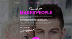 Desktop Screenshot of fancyhair.dk